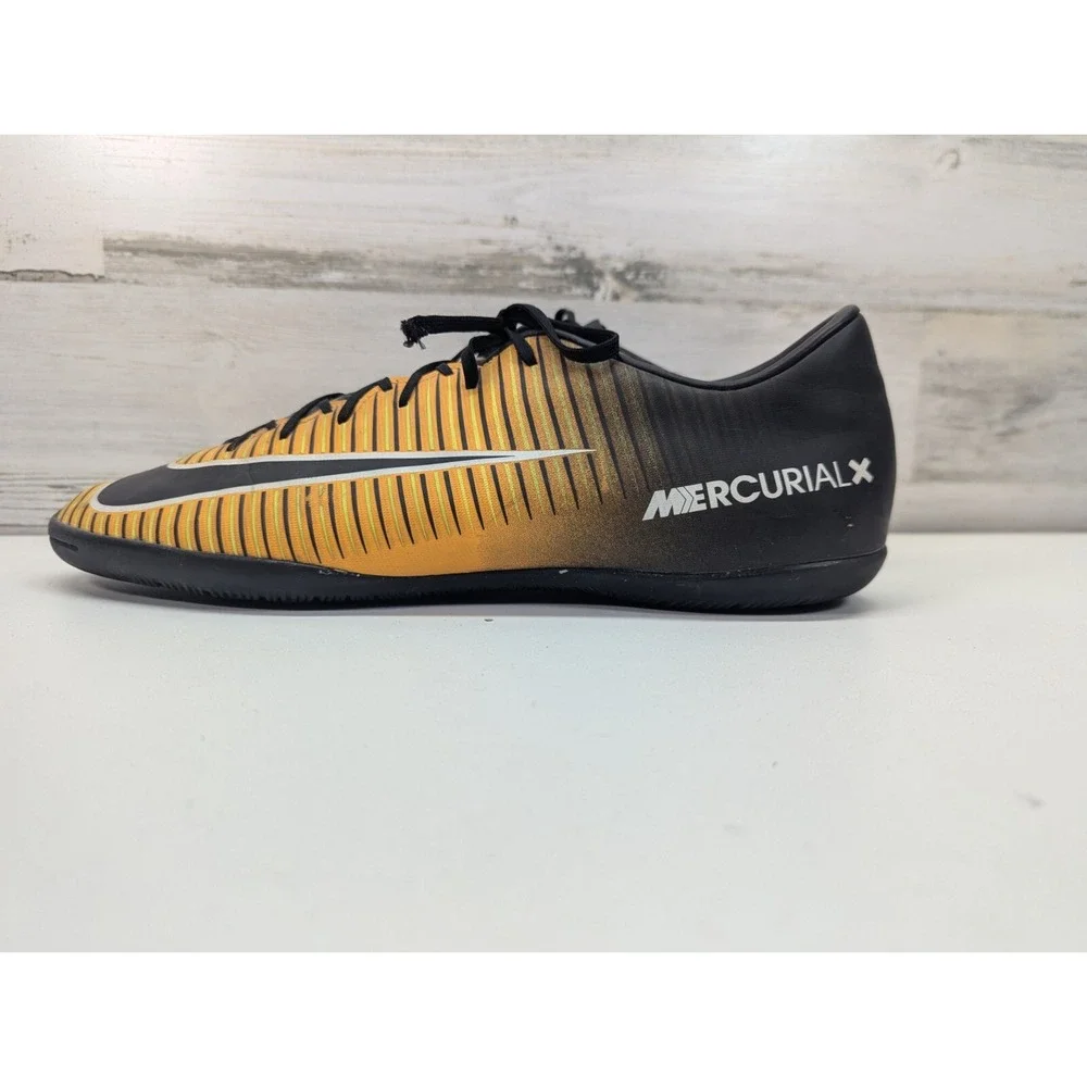 Nike MercurialX Victory VI IC Indoor Soccer Shoes Laser Orange Black 831966-801